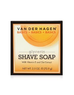 Van Der Hagen Glycerin Shave Soap 2.5oz
