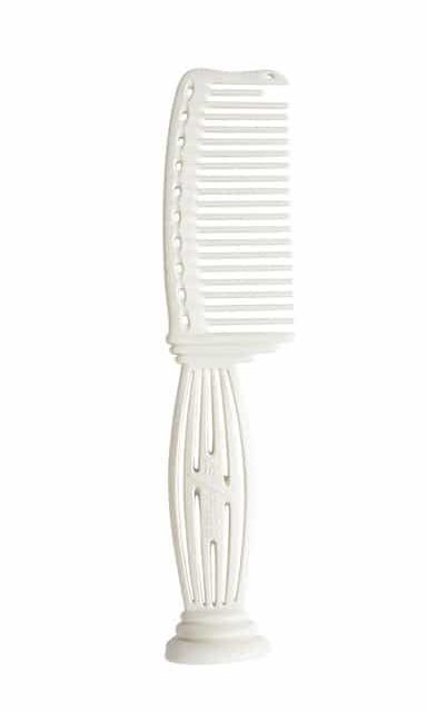 Y.S. Park YS-608 Parthenon Self Standing Comb - White
