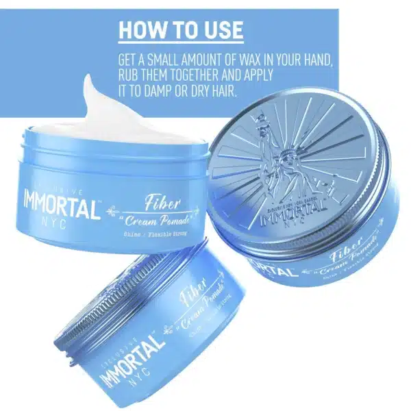 Immortal NYC Fiber Cream Pomade - Info 2