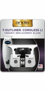 Andis Cordless T-Outliner Li Ceramic Replacement Blade #04590