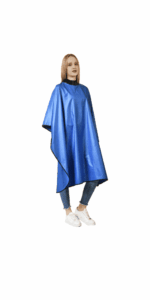 The Shave Factory Premium Hair Cutting Cape - Blue