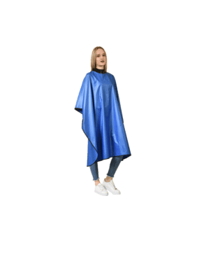 The Shave Factory Premium Hair Cutting Cape - Blue