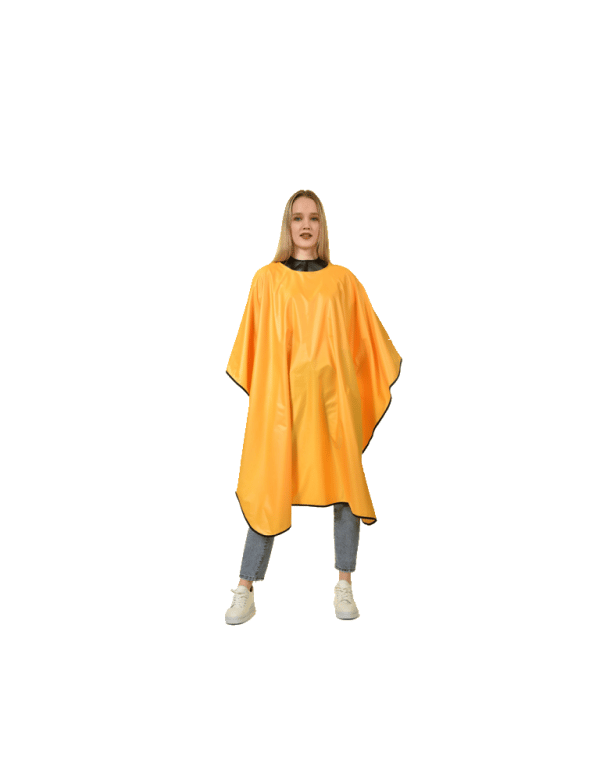 The Shave Factory Premium Hair Cutting Cape - Yellow