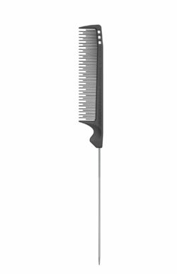 Olivia Garden Carbonlite Metal Tail Teasing Comb #CL-4