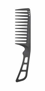 Olivia Garden Carbonlite Wide Tooth Comb with Handle #CL-6