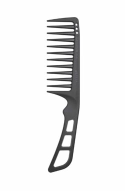 Olivia Garden Carbonlite Wide Tooth Comb with Handle #CL-6