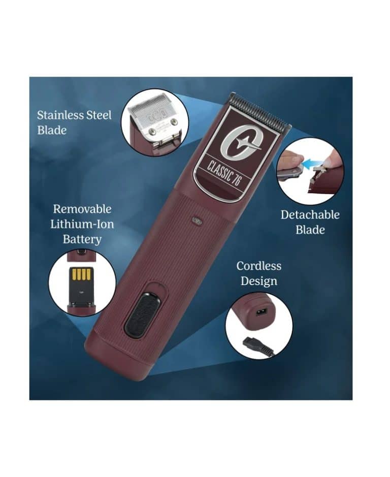 Oster Cordless Classic 76 Clipper 076076910000 Barber Depot