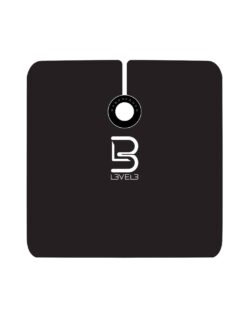 L3VEL3 Rubber Neck Cutting Cape - Black