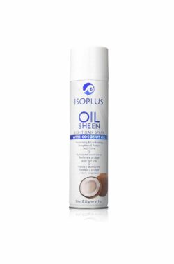 IsoPlus Oil Sheen Light Hair Spray with Coconut Oil 9oz