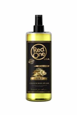 Red One After Shave Cologne Body Splash 400mL - Gold