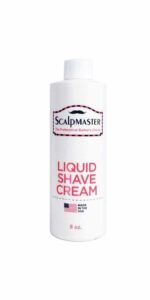 Scalpmaster Liquid Shave Cream 8oz #LATHER-C