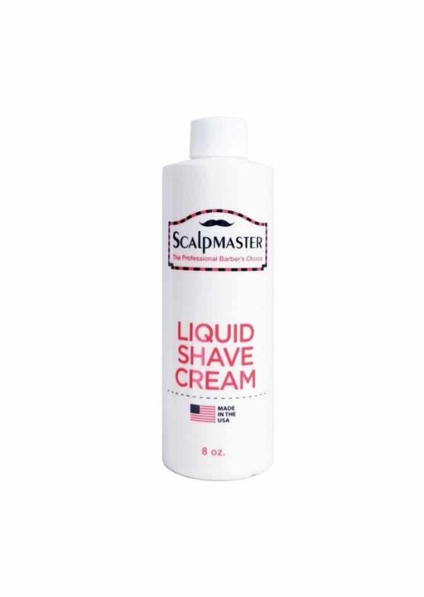 Scalpmaster Liquid Shave Cream 8oz #LATHER-C