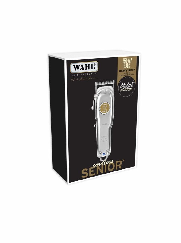 Wahl Cordless Senior Metal Edition packaging