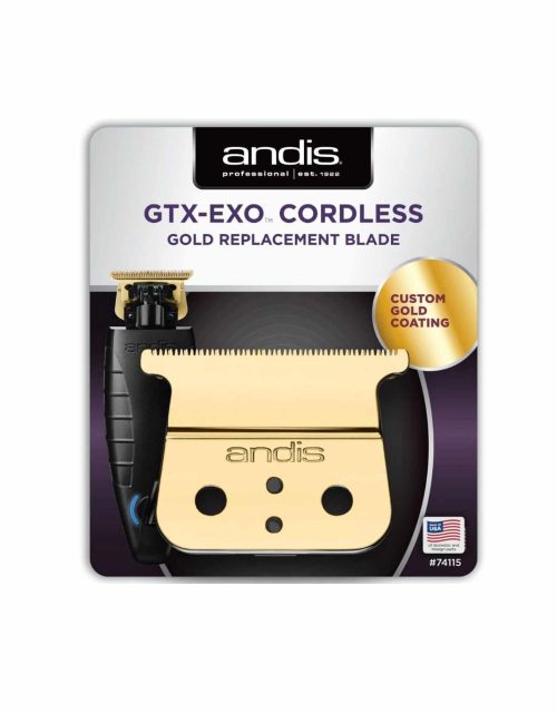 Andis GTX-Exo Cordless Gold Shallow Tooth Replacement Blade #74115
