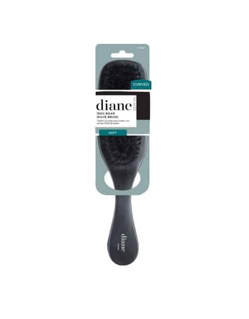 Diane Boar Curved Wave Brush - Soft #D1005