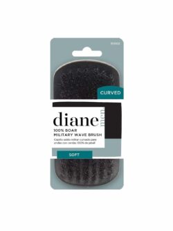 Diane Boar Curved Military Wave Brush - Soft #D1002