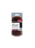 Diane Reinforced Boar Curved Military Wave Brush - Medium #D8175