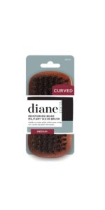 Diane Reinforced Boar Curved Military Wave Brush - Medium #D8175