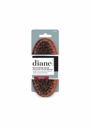 Diane Reinforced Boar Military Wave Brush - Medium #D8171