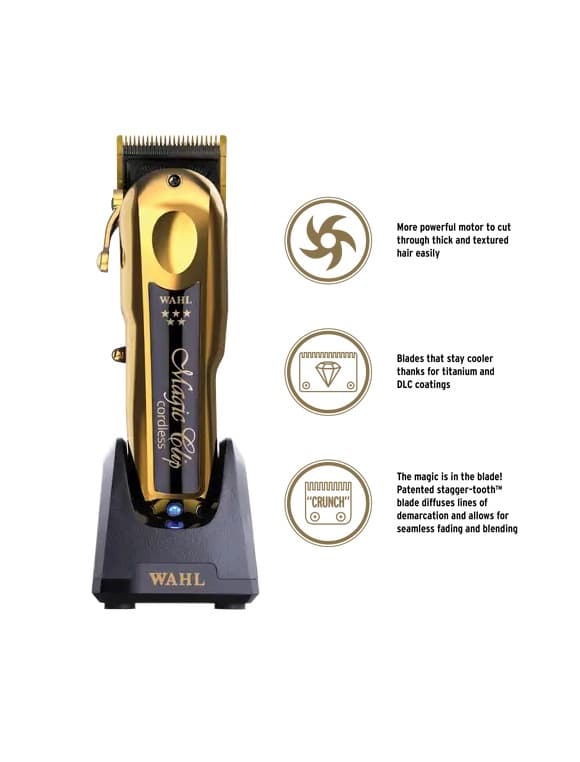 Wahl Cordless Gold Magic Clip #8148-700 Features