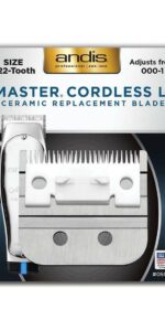 Andis Master Cordless Li Ceramic Replacement Blade #05050 package front