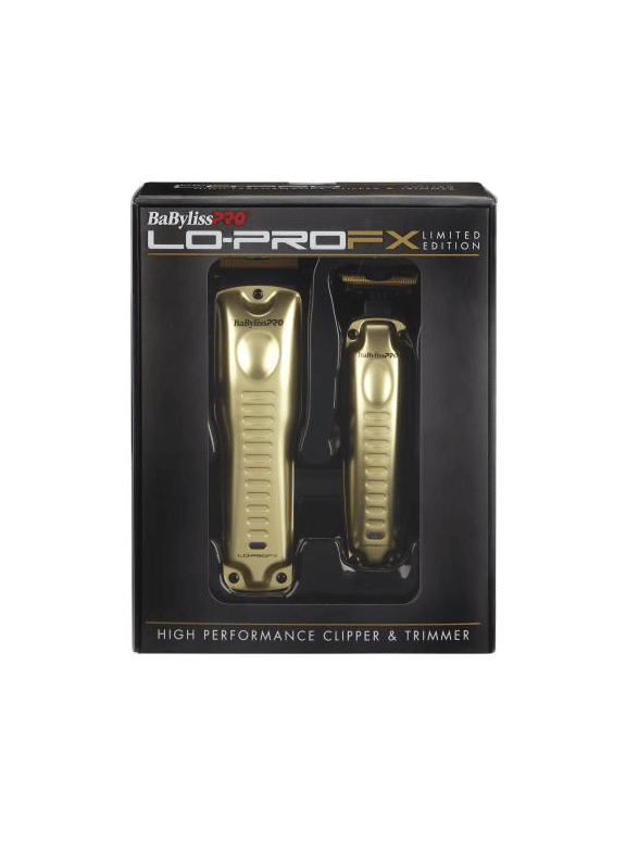 BabylissPro Lo-ProFX Limited collection Gold package