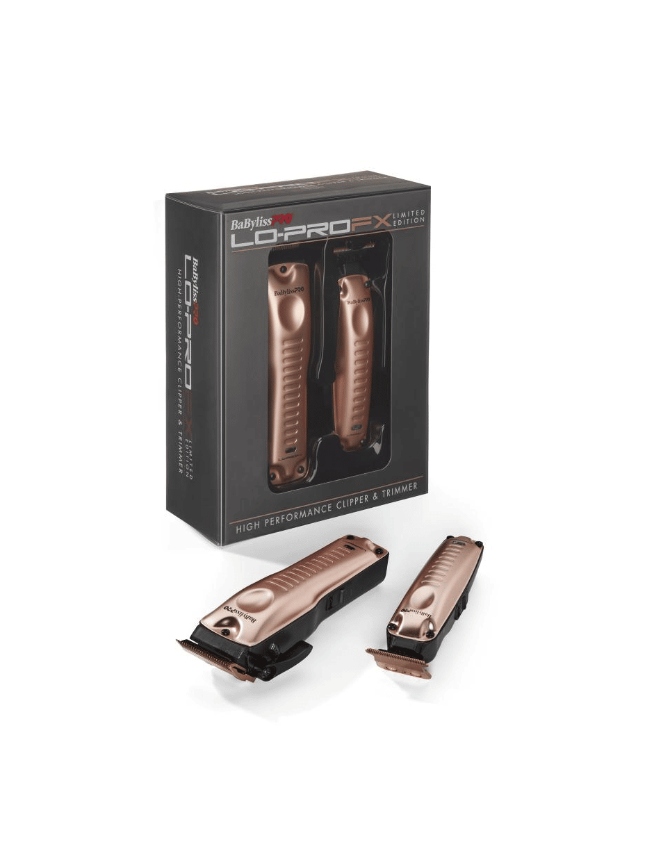 BabylissPro Lo-ProFX Limited collection Rose Gold package