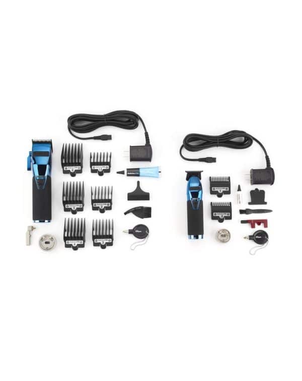 BabylissPro BoostFX Limited Edition Clipper and Trimmer Blue - #FXHOLPKCTB-BC included in package