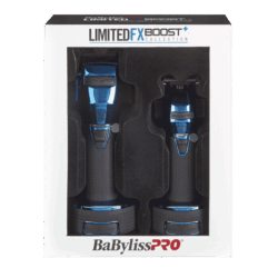 BabylissPro BoostFX Limited Edition Clipper and Trimmer - Blue #FXHOLPKCTB-BC - Package Front
