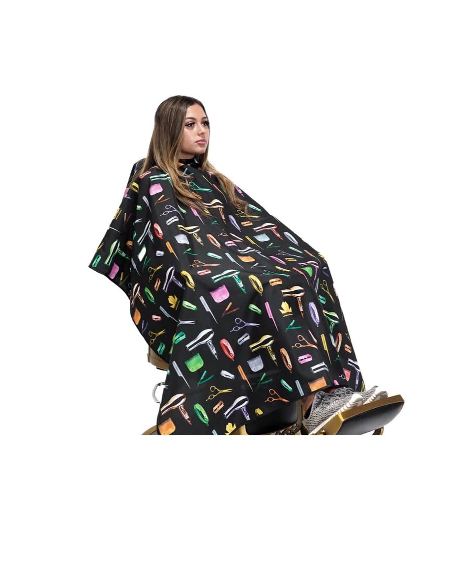 King Midas Vintage Barber Cape - Professional Salon