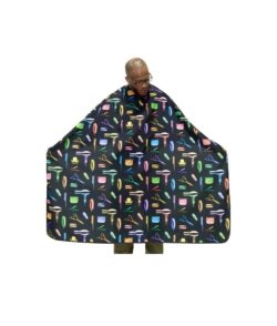 King Midas Fruity Pebble Cape on standing person 2