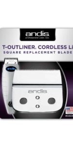 Andis Cordless T-Outliner Square Replacement Blade #04545 package front