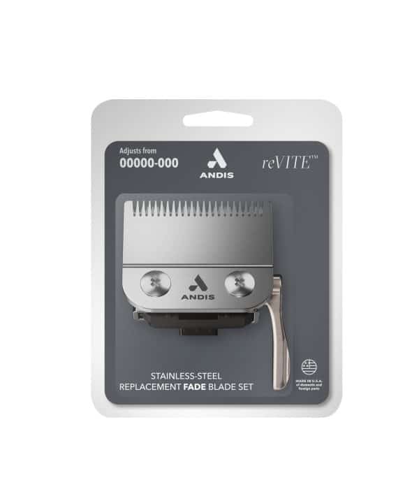 Andis reVITE Clipper Replacement Fade Blade Assembly #86015 - Package Front