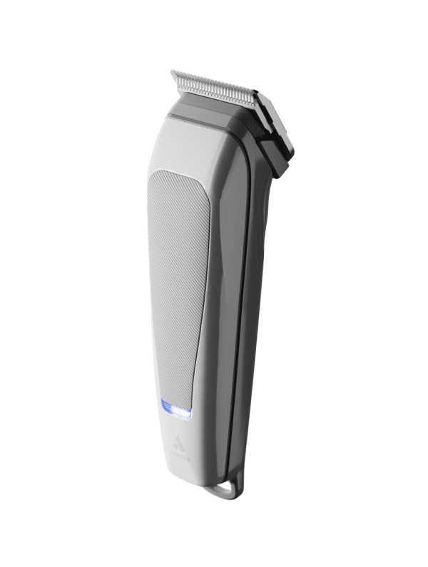 Andis reVITE Cordless Clipper Silver #86100 - Angled