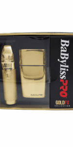 BabylissPro GoldFX Trimmer and Shaver Combo #FXHOLPK2GN - Package Front
