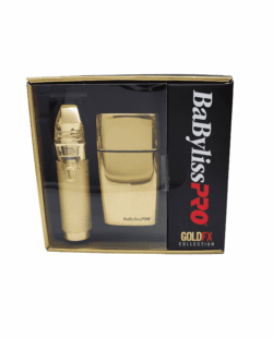 BabylissPro GoldFX Trimmer and Shaver Combo #FXHOLPK2GN - Package Front