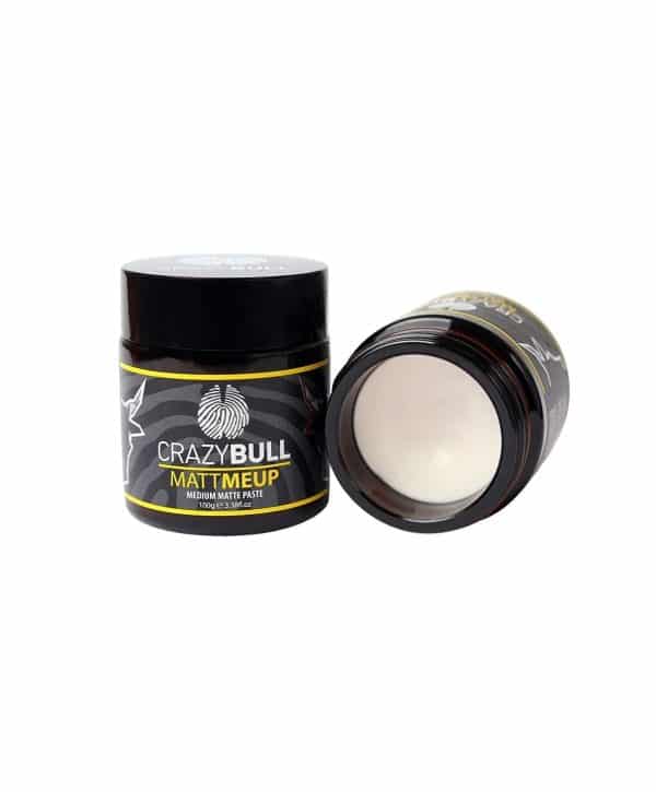 Crazy Bull Matt Me Up Medium Matte Paste 100g - Open