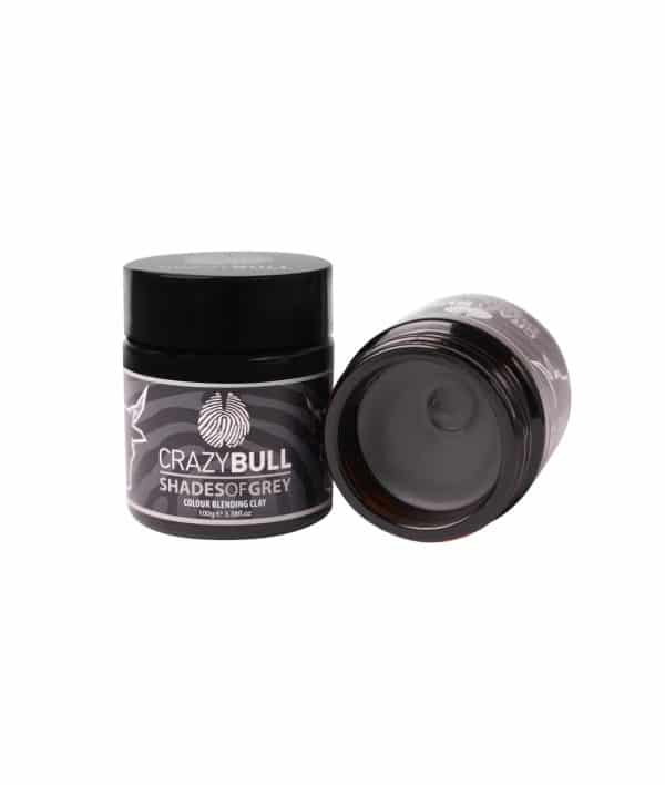 Crazy Bull Shades of Grey Colour Blending Clay 100g - Open