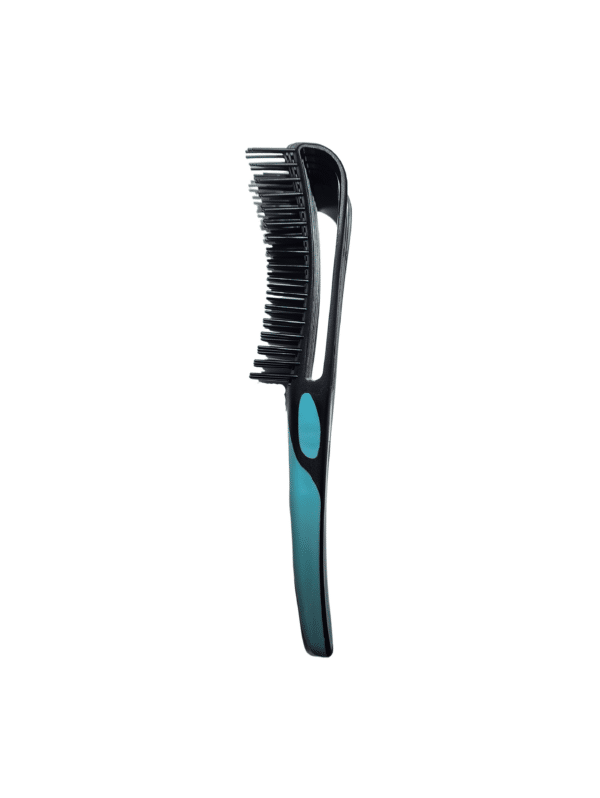 H2Pro GomBrush Gaff Detangle Brush Teal - #GBV3PBS - Side View
