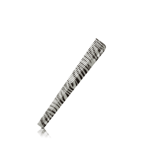 H2PRO GomComb Polycarbonate Zebra Styling Comb #GCZE02