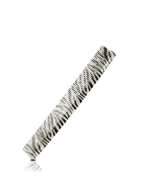 H2PRO GomComb Polycarbonate Zebra Styling Comb #GCZE04