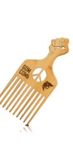 H2PRO Wood Pick Fist Peace GWPICK01