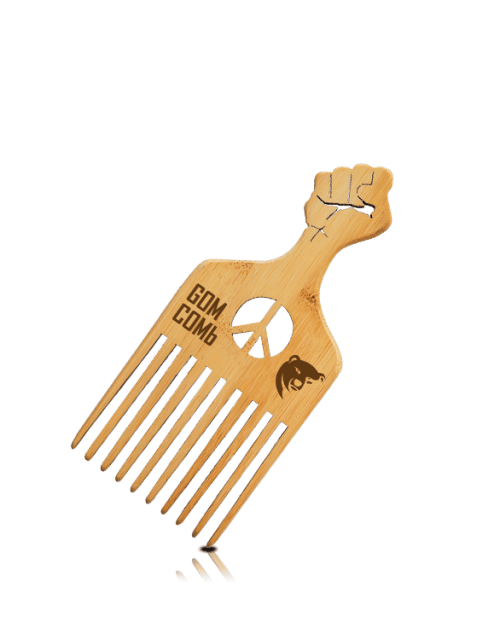 H2PRO Wood Pick Fist Peace GWPICK01