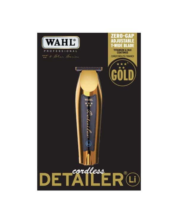 Wahl Cordless Detailer Li Gold Trimmer #8171-700 - package front