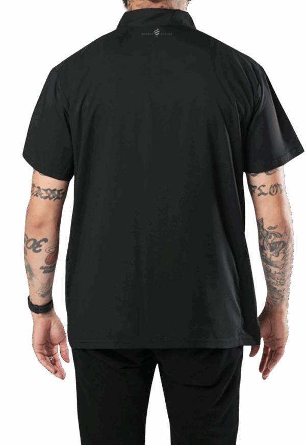 Barber Strong Barber Jacket Black Back
