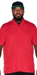 Barber Strong Barber Jacket Red
