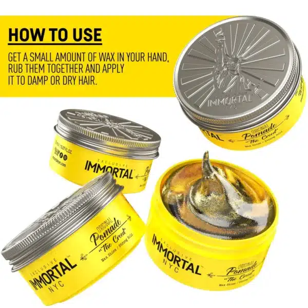 Immortal NYC "The Creed" Original Pomade - Info 3