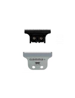 Gamma Classic X-Pro Stainless Steel Fixed Blade with "The One" Trimmer Blade Set #GP530SB