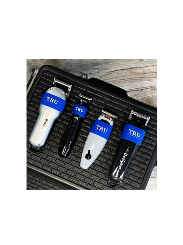 Tru Barber Clipper Grip - Blue Example