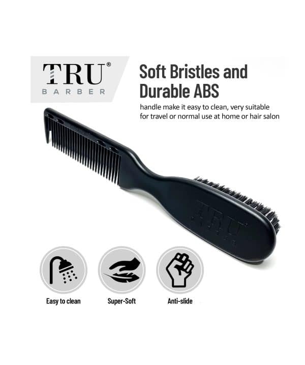 Tru Barber Pro Fade Brush - Info 1